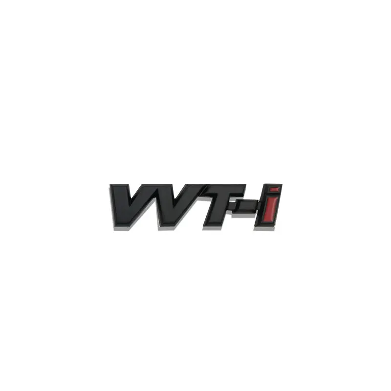 3D металлический сплав двойной логотип VVT-i VVTi хромированный значок на боковой