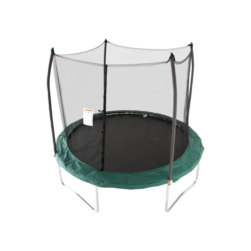 

Skywalker Trampolines 10-Ft Round Outdoor Trampoline with Enclosure, Green
