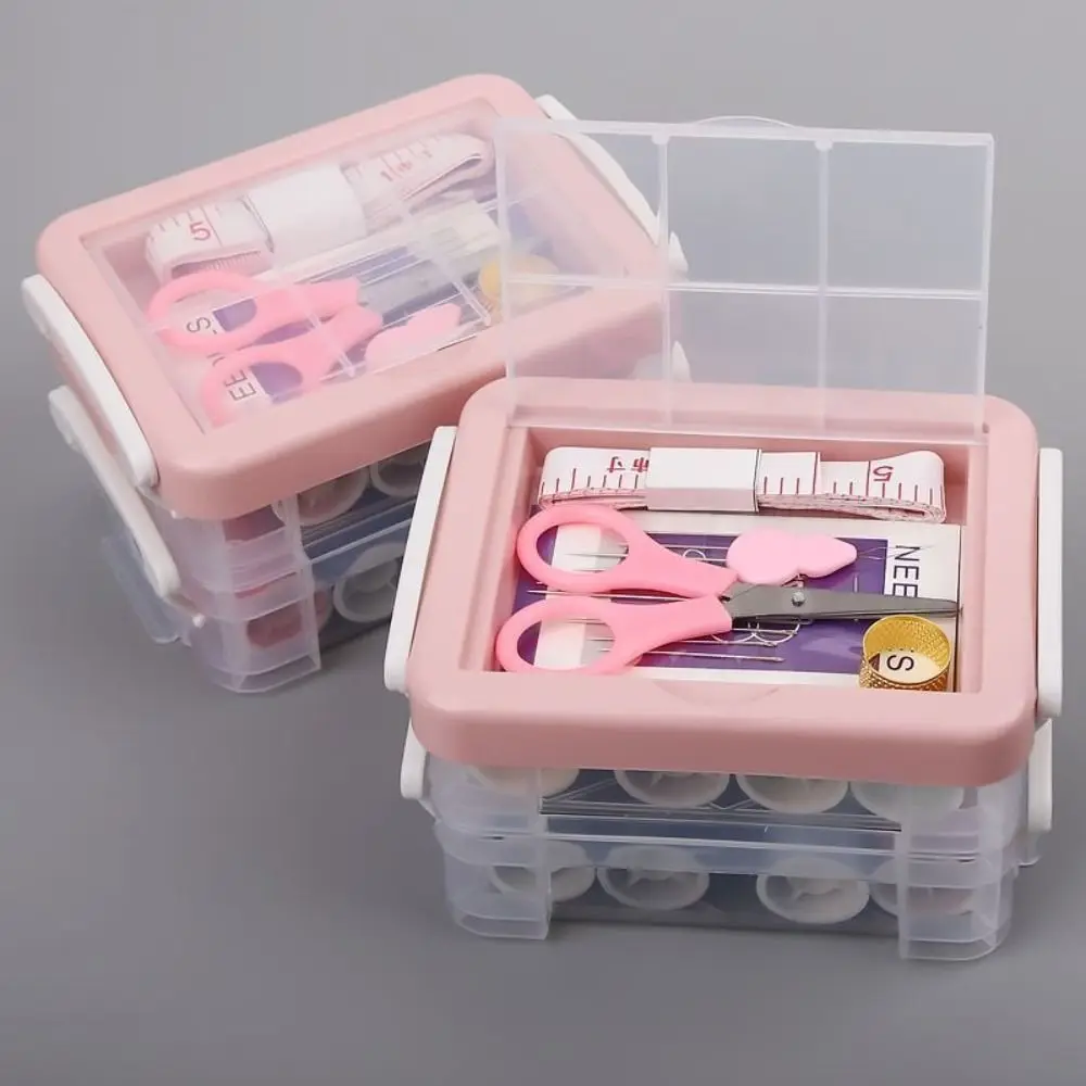 

30Pcs/box Multifunction Box Sewing Kit Needle Tape Scissor Threads Sewing Boxes Home & Travelling Supplies New Sewing Accessory