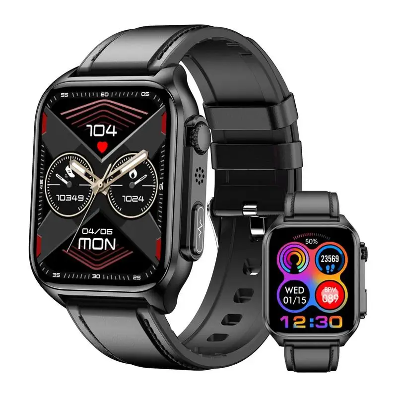 

Non-invasive Blood Glucose Smart Watch ECGPPG Thermometer Health Watch Call Dial Fitness Watch Heart Rate Monitor Smartwatch