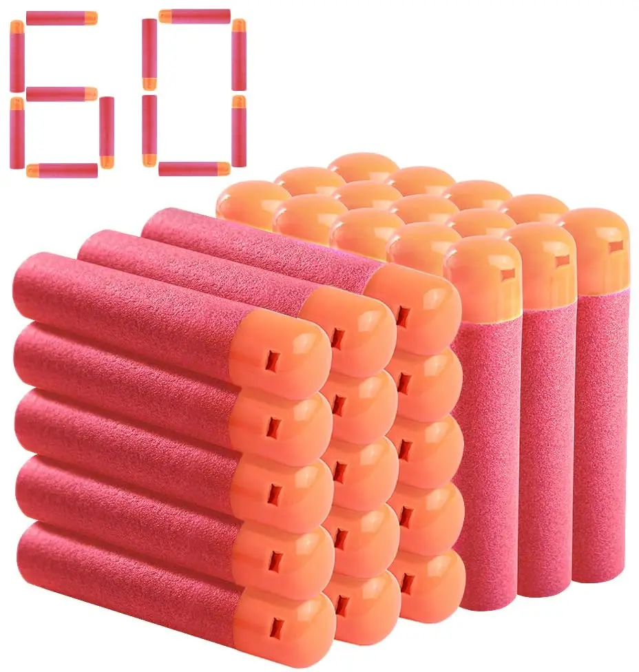 

Пули Nerf Mega детские для снайперской винтовки, 60 шт./лот, 9,5 см