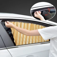 portable anti uv car sunshade window magnetic suction curtain sunshade sunscreen track car accessories for sedan hatchback suv