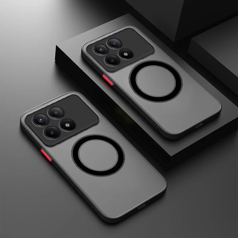 Матовый магнитный чехол для Xiaomi Mi 14T 14TPro 13T 13TPro жесткий с полным покрытием FOr Mi14