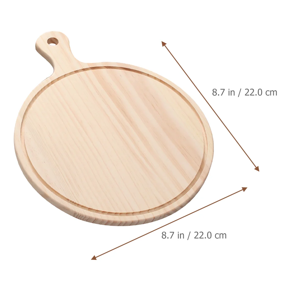 

Breadboard Pizza Plates Wood Cheese Kitchen Utensil Cutting Handle Oven Paddle Steak