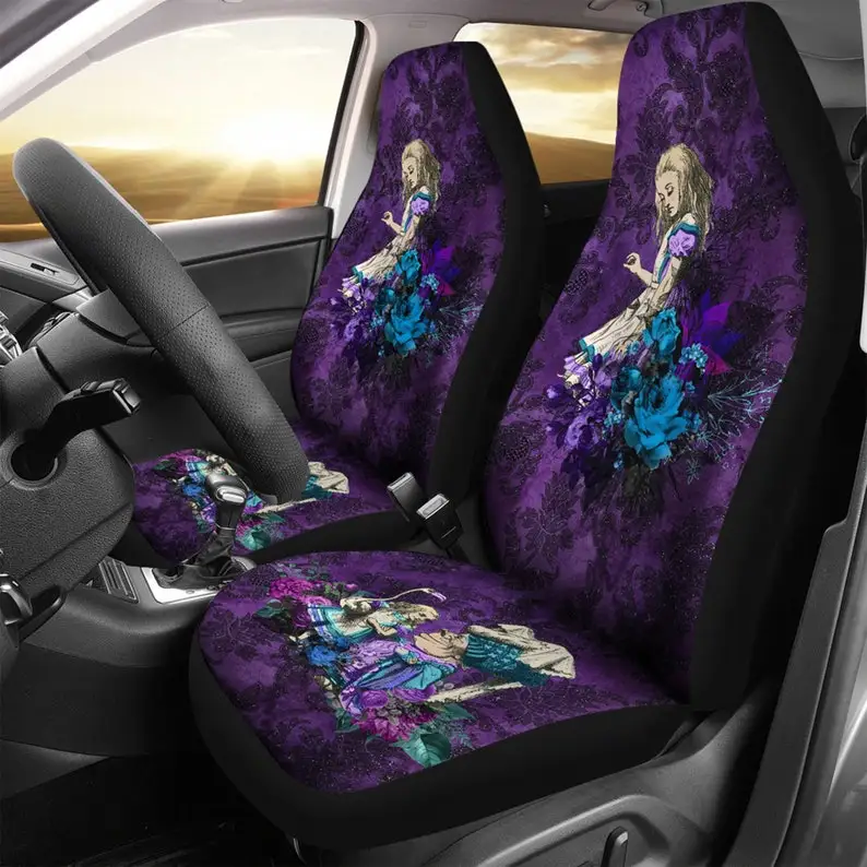 

Alice Car Seat Covers, Custom Made Cover Gifts Cute Car Acessories Car Decor
