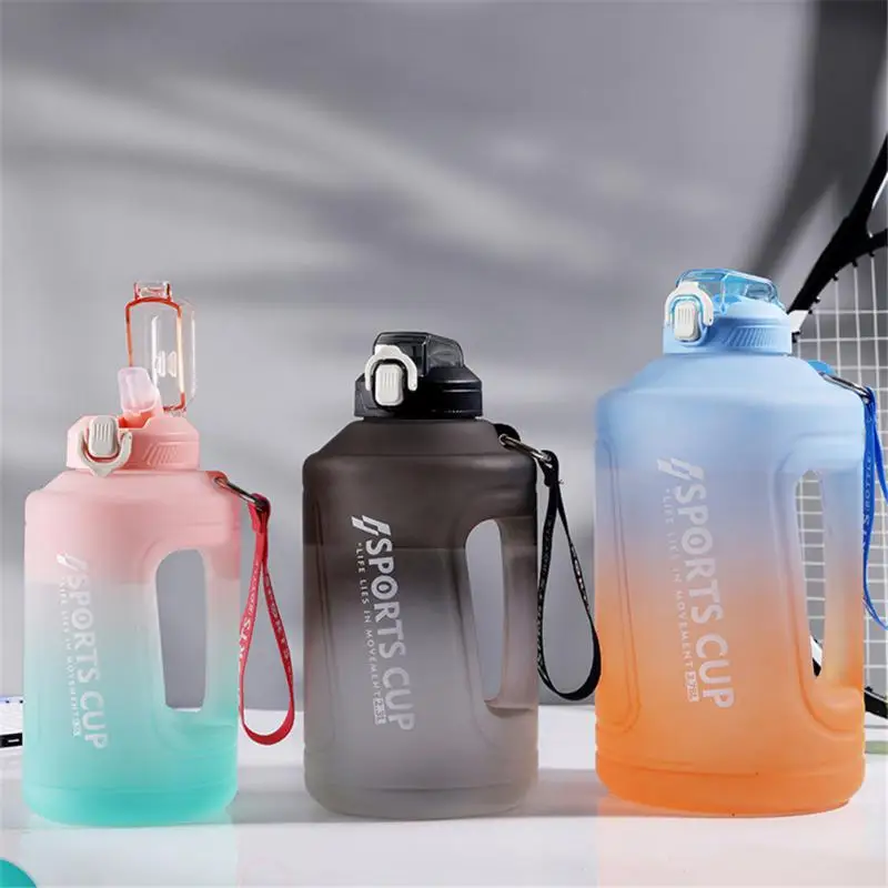 

1500ml Plastic Kettle Portable Outdoor Accessory 3800ml Kettle Silicone Seal Sport Bottle Safe Space Cup Leak-proof Water Bottle