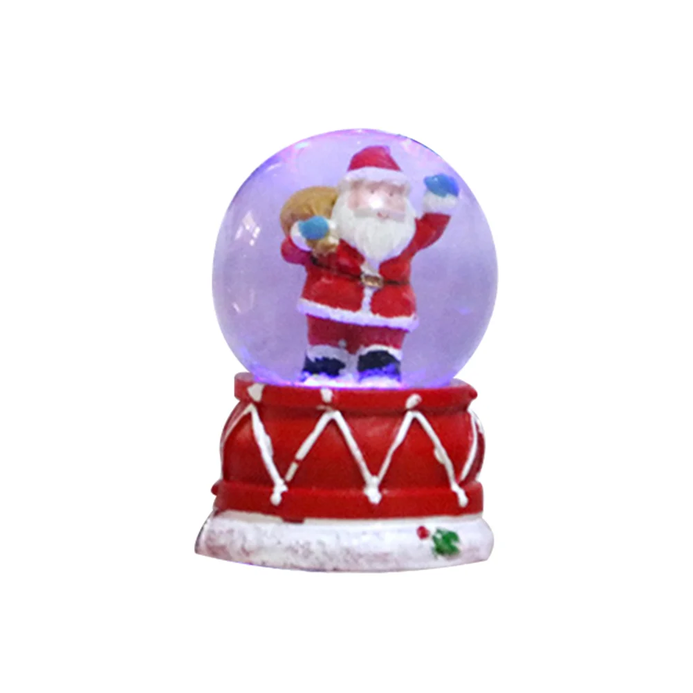 

1pc Desktop Ornament Girls Snow Globe Desktop Snow Globe Lamp Lighted Lantern Musical Snow Globe