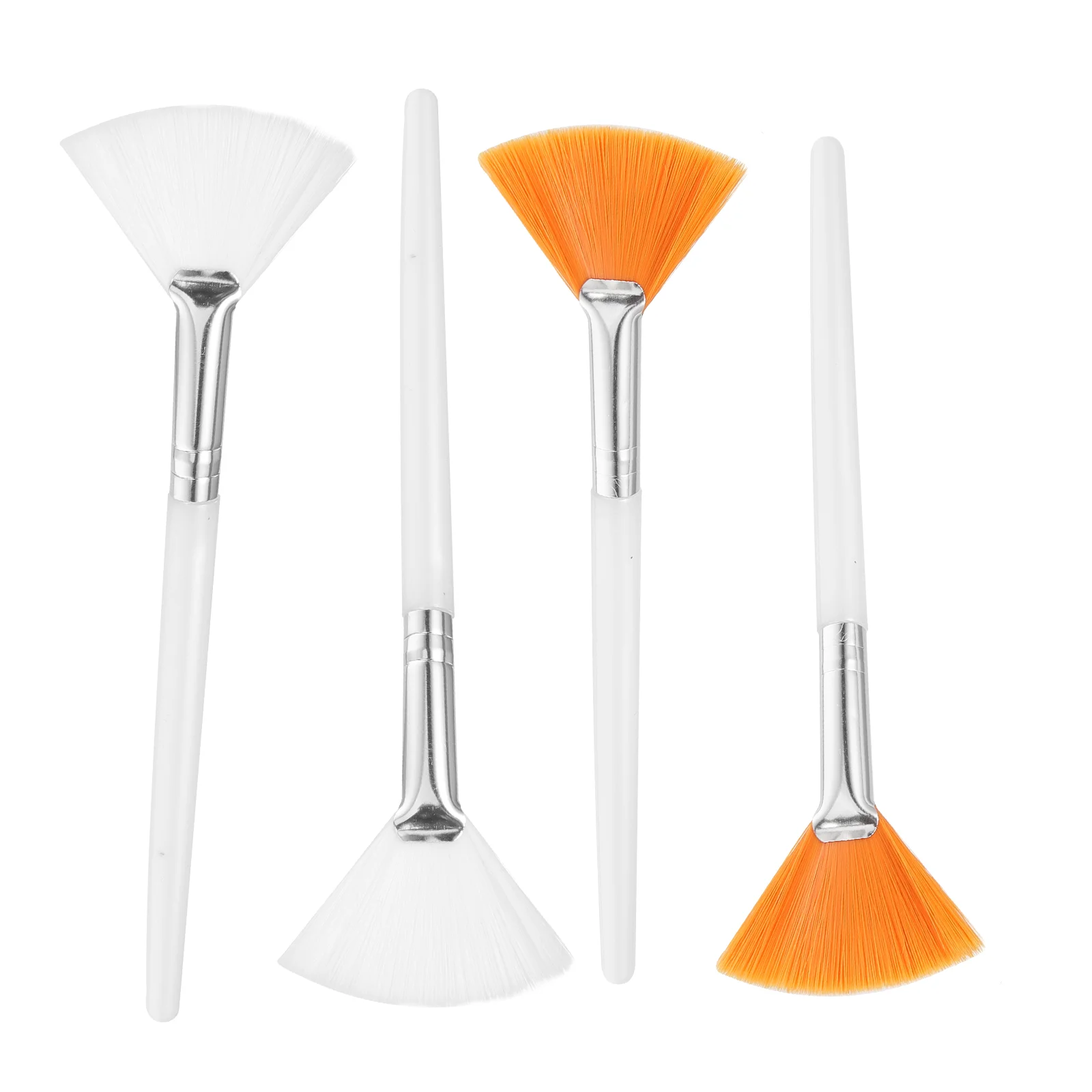 

Fan Mask Brush Makeup Tools Salon Applicator Applying Brushes Face Nylon Facial Skincare