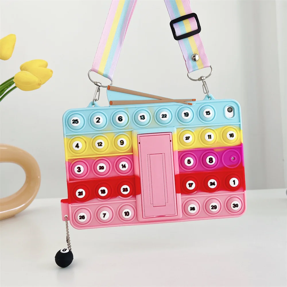 

Kids case for Ipad Air Air2 Funda Tablet Cover 9.7 Air3 10.5 Mini 1 2 3 4 5 Pro 11 Coque 10.2 2019 Shockproof Protective Shell