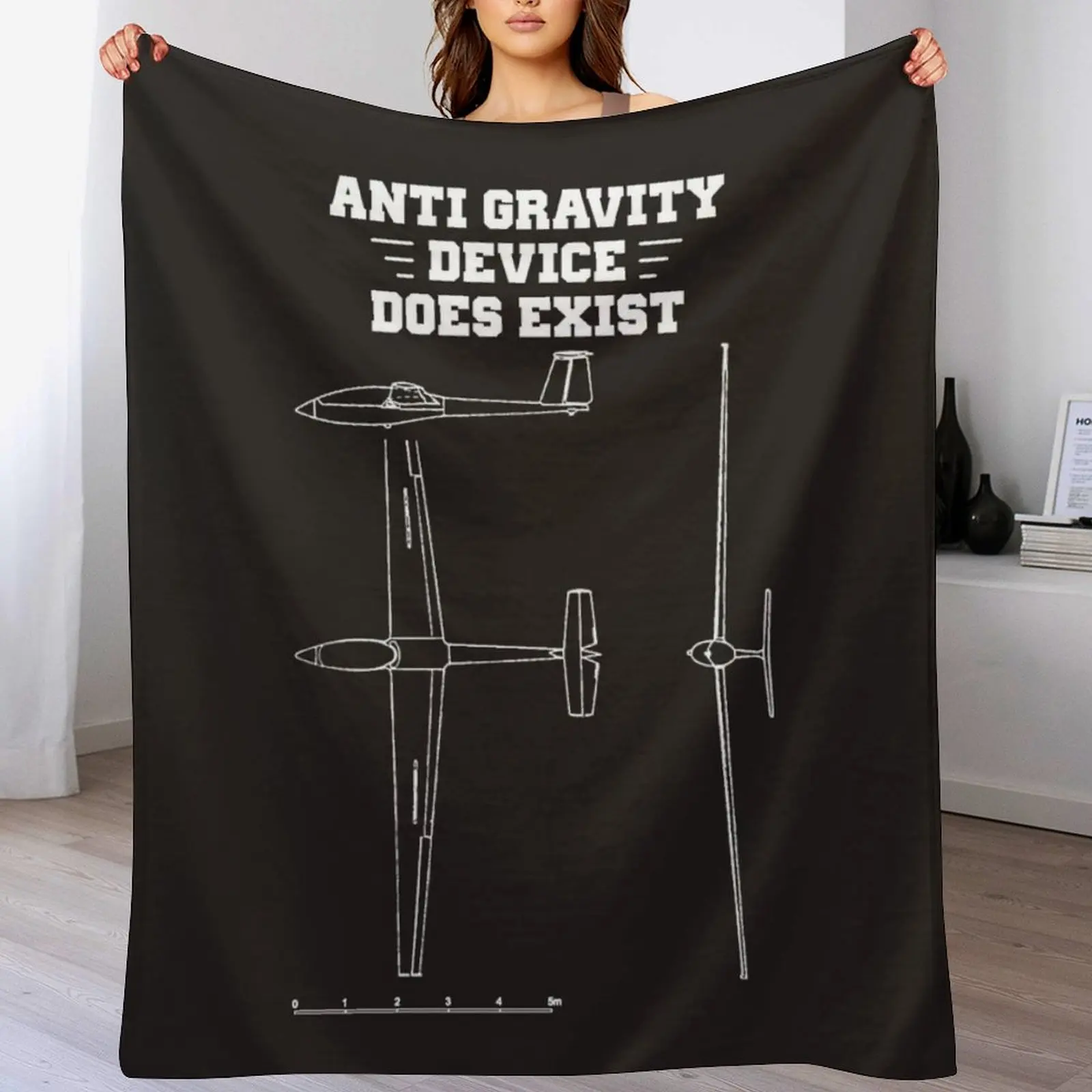 Парящий парусник пилот скользящий подарок для планеров одеяло