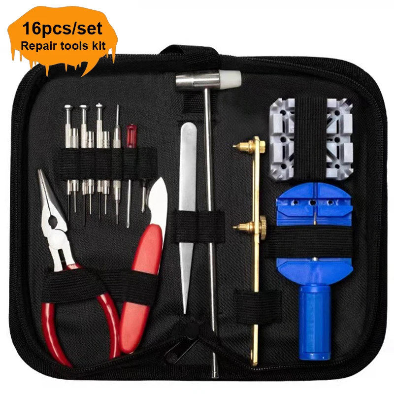 147pcs watch tools kit professional watchmaker tool 63pcs/31pcs/30pcs/16pcs watch repair tools set with opener remover tweezers