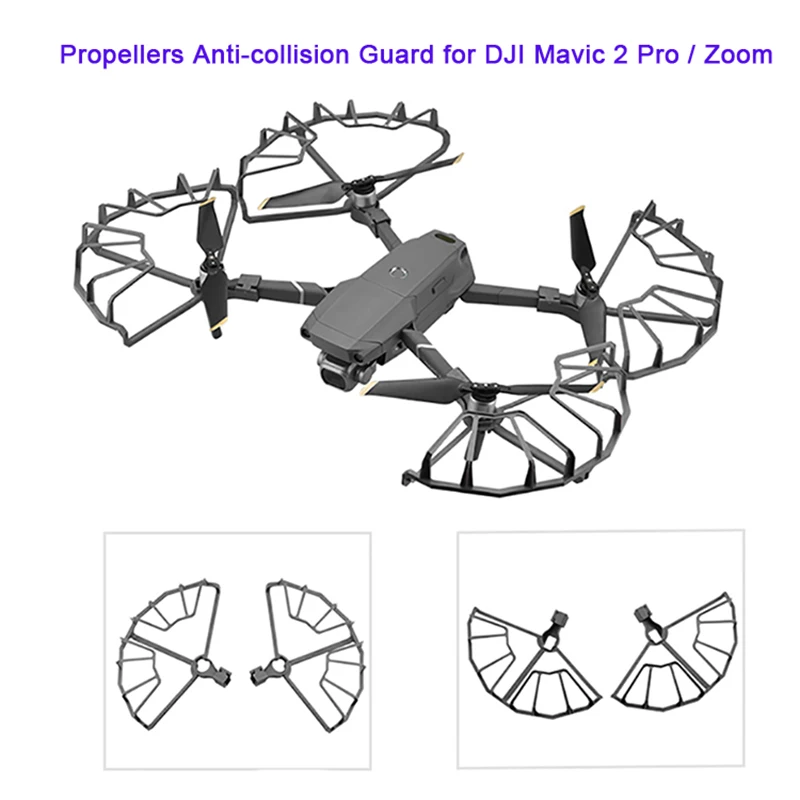 

Propellers Anti-collision Guard for DJI Mavic 2 Pro / Zoom Drone Propeller Protector Cover Guards Blade Props Wing Fan Cover