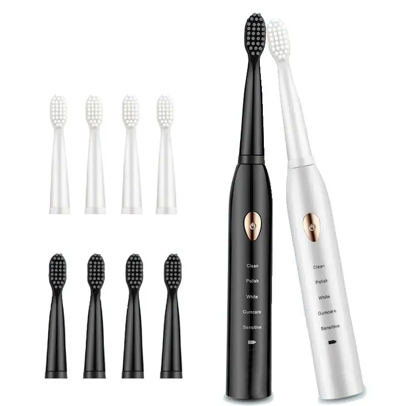 

Sonic Electric Toothbrush for Adult Five Modes Smart Timer Whitening Teeth High Frequency Vibrating Waterproof Long Battery Life