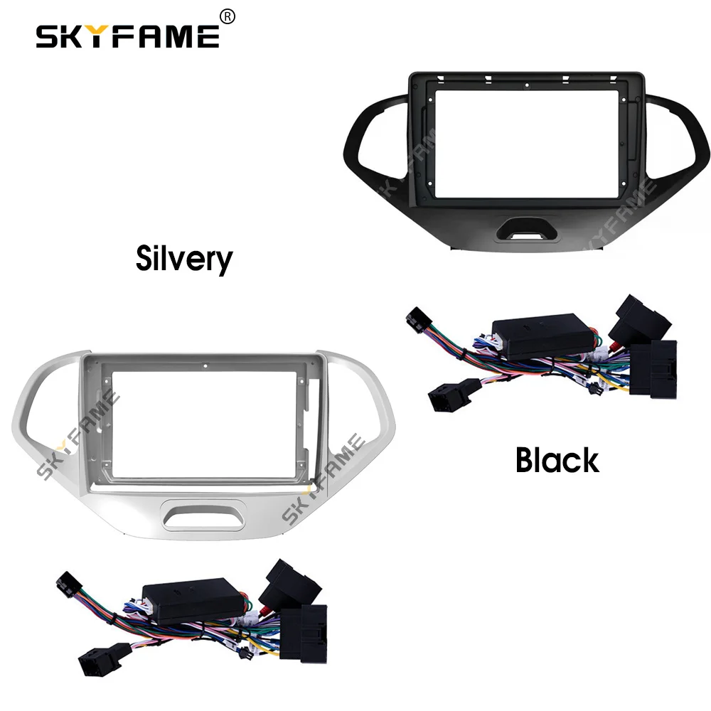 

SKYFAME Автомобильная рамка, адаптер для Ford Figo KA Aspire Freestyle, комплект панелей Android, рамка для установки, облицовка, облицовка