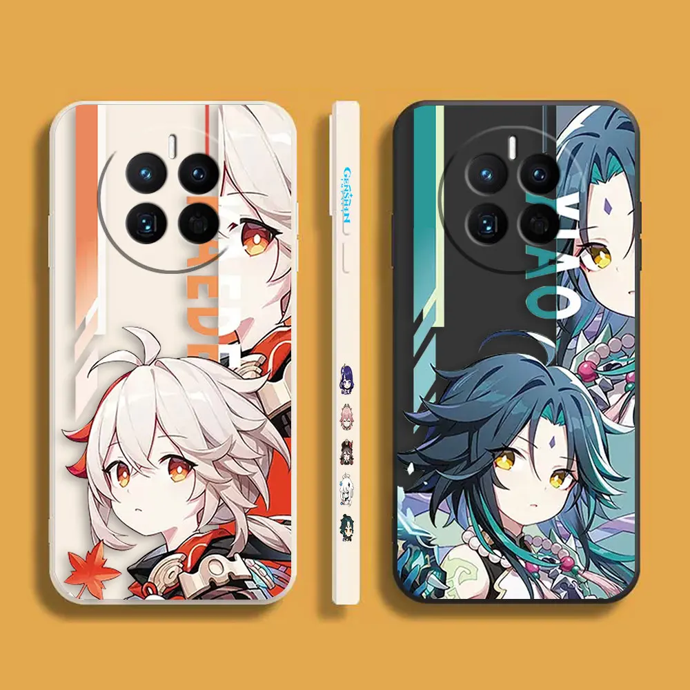 

Mona Genshin Impact Phone Case For Huawei MATE 10 20 20X 30 40 50 P20 P30 P40 P50 P60 PRO PLUS Colour Liquid Case Cover Funda