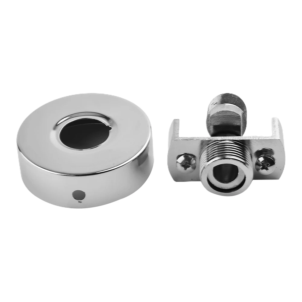 

Adjusting The Angle Of Intake Pipe Copper Shower Head Angled Curved Foot, Eccentric Screw Extended Corner Shower Faucet Accessor