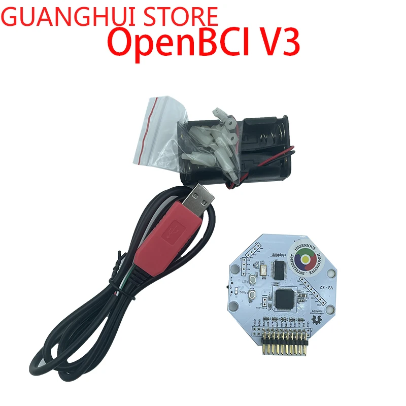 

OpenBCI V3 8bit EEG Brainwave Module-8 Channels-Official Wired Version