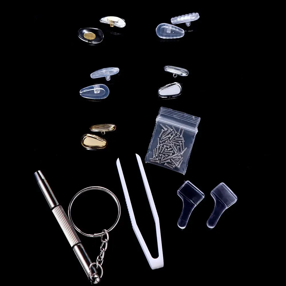 Металлический Противоскользящий пинцет заушные крючки накладки для очков