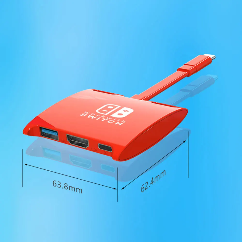 Док-станция для телевизора док-станция Nintendo хаб выключателей USB C на 4K HDMI