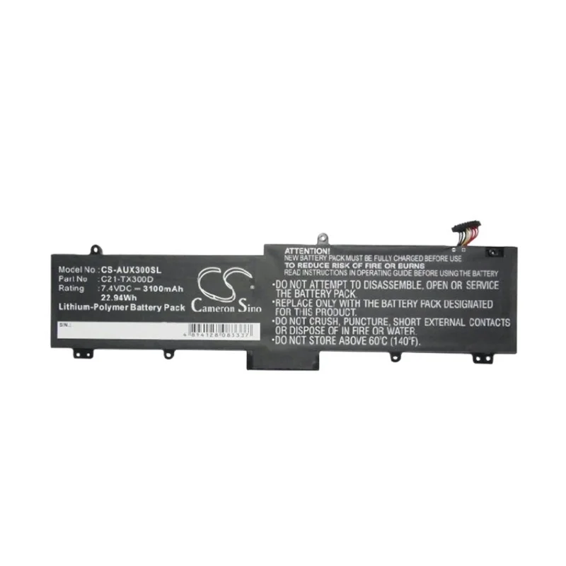 

Применяется батарея планшета AsusTransformer BOOK TX300 7,4 V