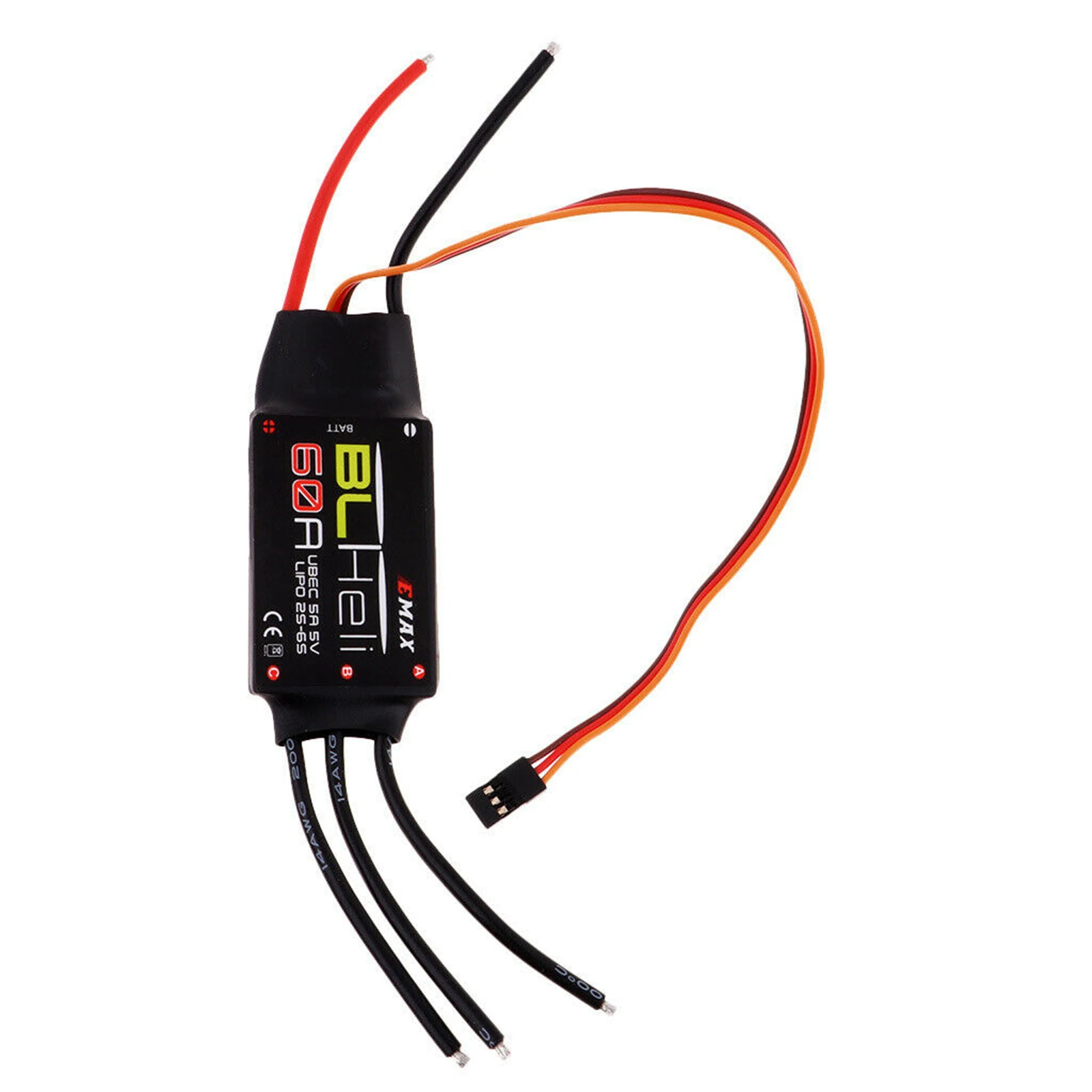 

1 PCS BLHeli UBEC 40A 60A 2S-6S ESC Speed Controler With UBEC For RC QAV250 Drone Accessories RC Airplanes Helicopter