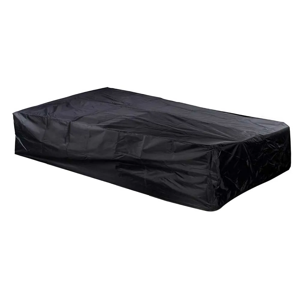 

Billiard Foosball Table Cover Coffee Oxford Rectangular Outdoor Waterproof Scratch Resistant Protective Dust Proof Stretching