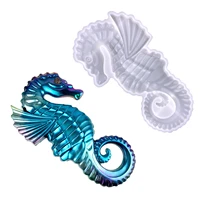 seahorse resin mold diy silicone mold for making ice blocks fondant chocolates cakes seahorse decor resin molds for resin