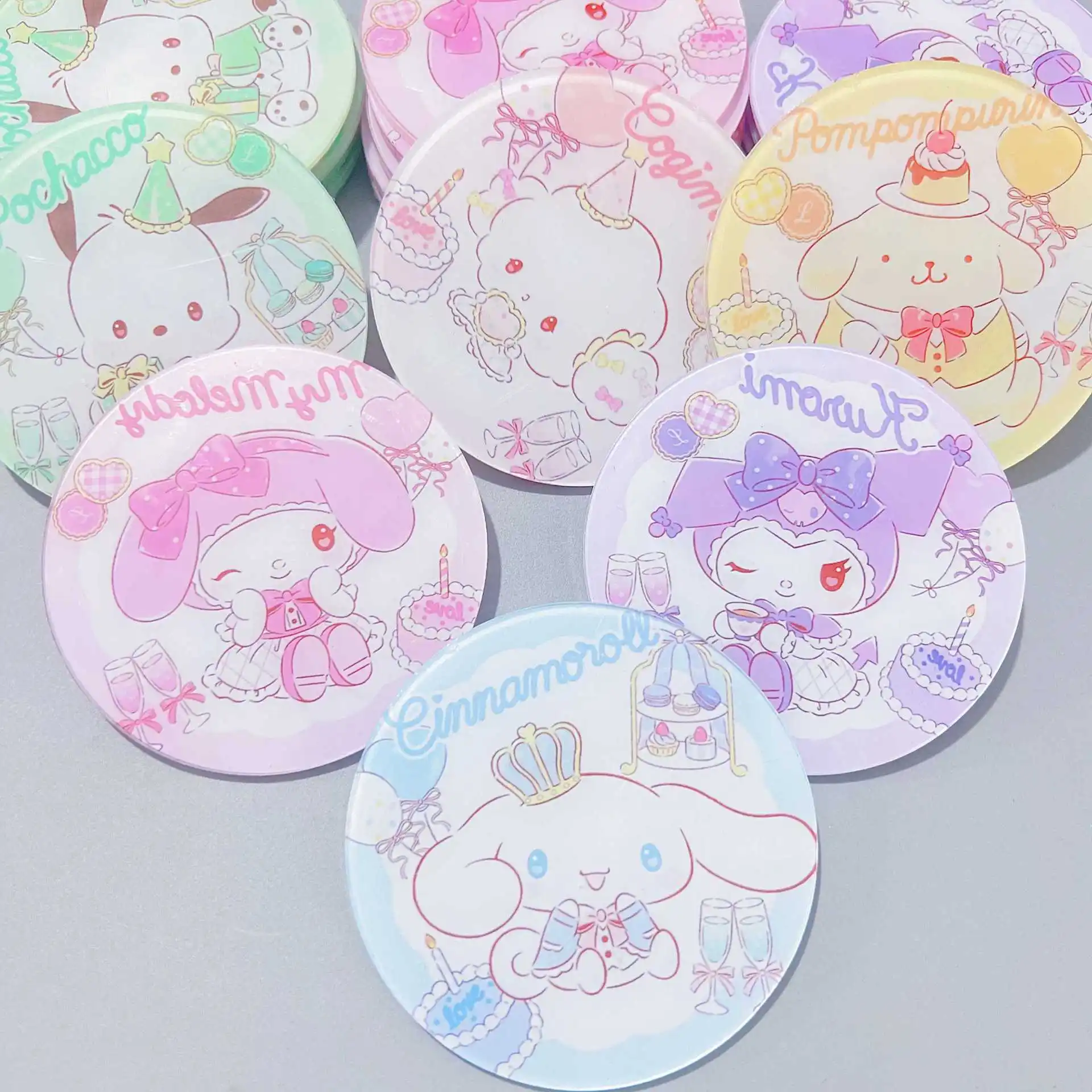 1/6 шт. автомобильный подстаканник Sanrio Hello Kittys