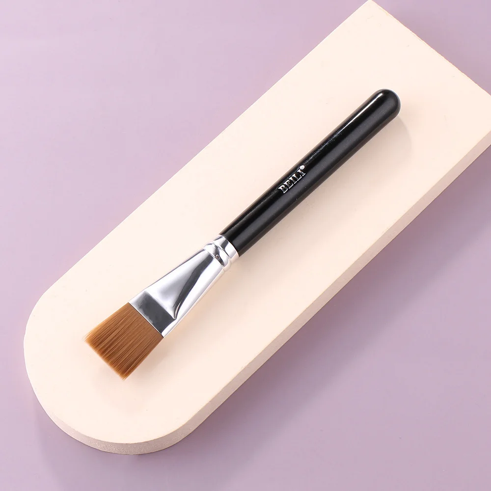 

Flat Large Size Makeup Brushes Foundation Liquid BB Cream Soft Synthetic-Fibre Womens Make Up Brushes Face Care DIY Mask Brushes