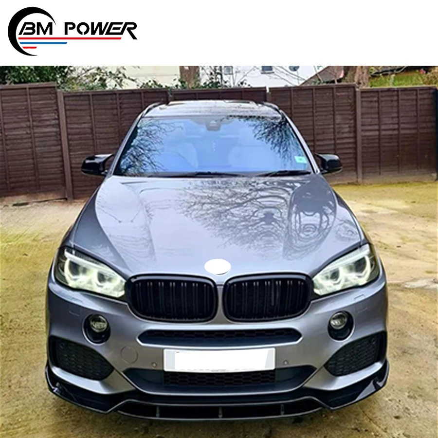 

Новинка! X5 F15 черный воин стиль корпус передняя губа задний диффузор спойлер боковая юбка X5 F15 FACELIFT автозапчасти