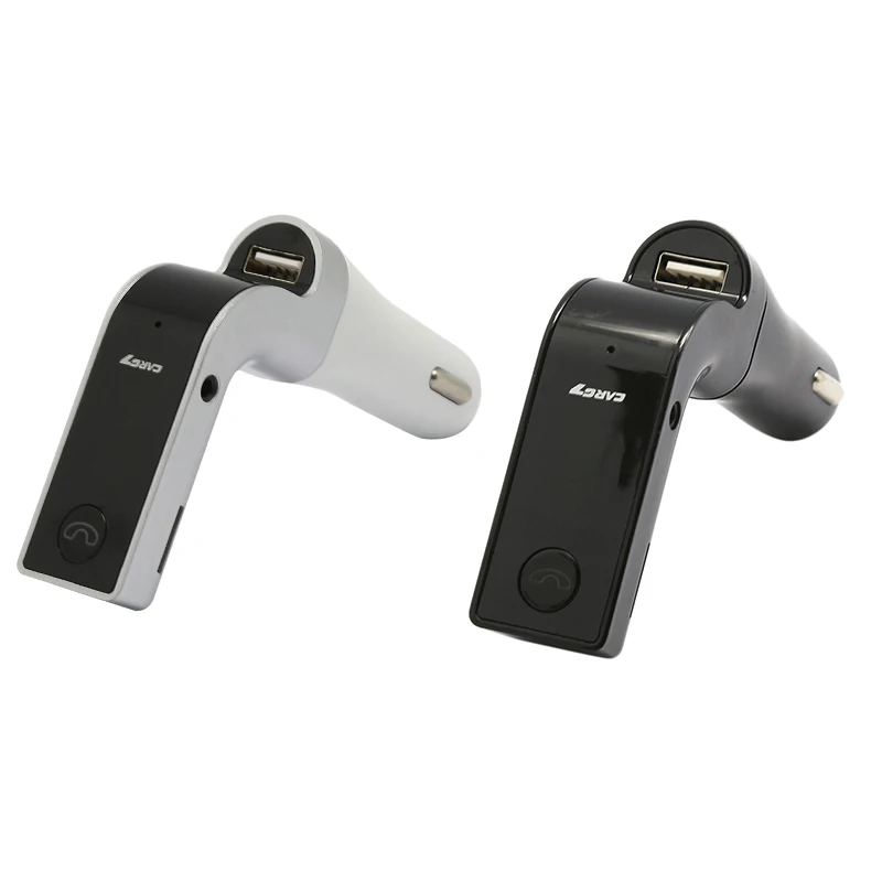 

Автомобильный Fm-передатчик Bluetooth с USB-портом для зарядки и вспомогательным портом, поддержка громкой связи, USB-накопитель, Sd-карта