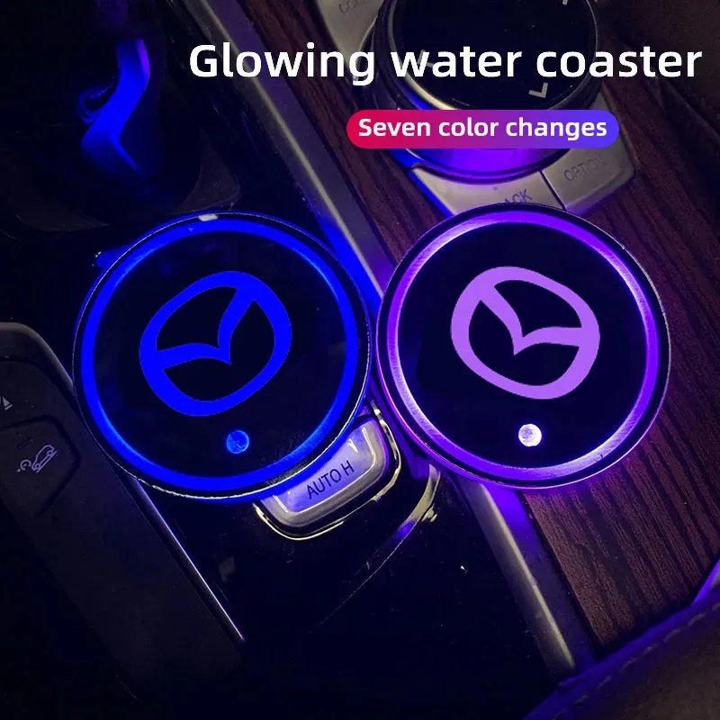 Автомобильные светящиеся подставки под водой светодиодная атмосфера Аксессуары