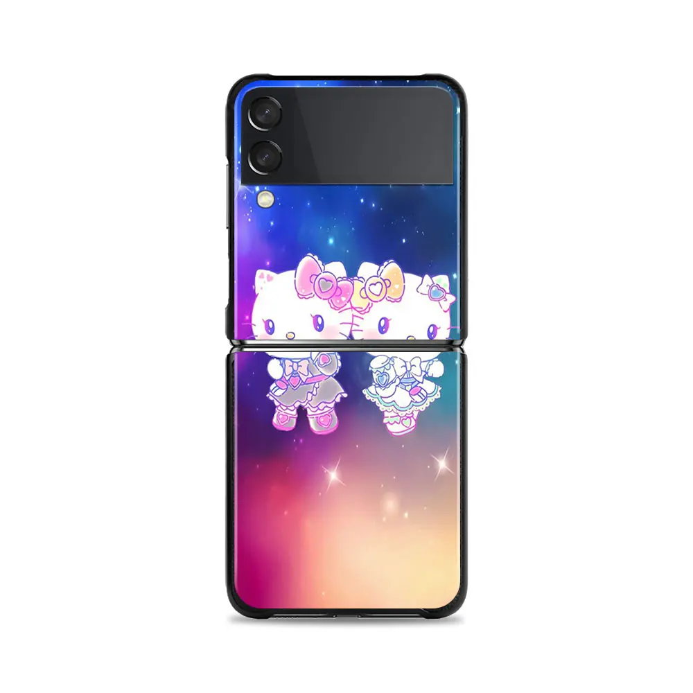 Чехол для телефона с рисунком Hello Kitty Samsung Z Flip3 |