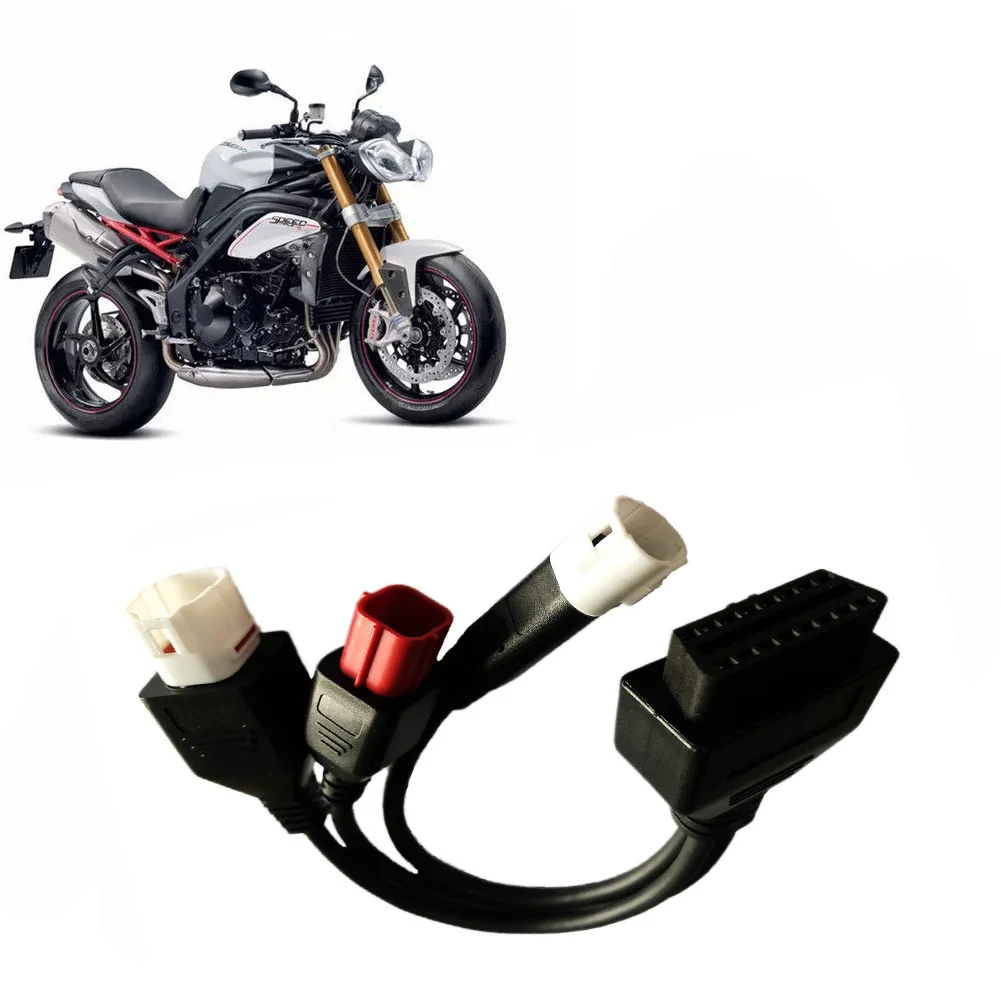 

Кабель для диагностики мотоцикла Yamaha 3Pin 4Pin и Honda 6Pin OBD2