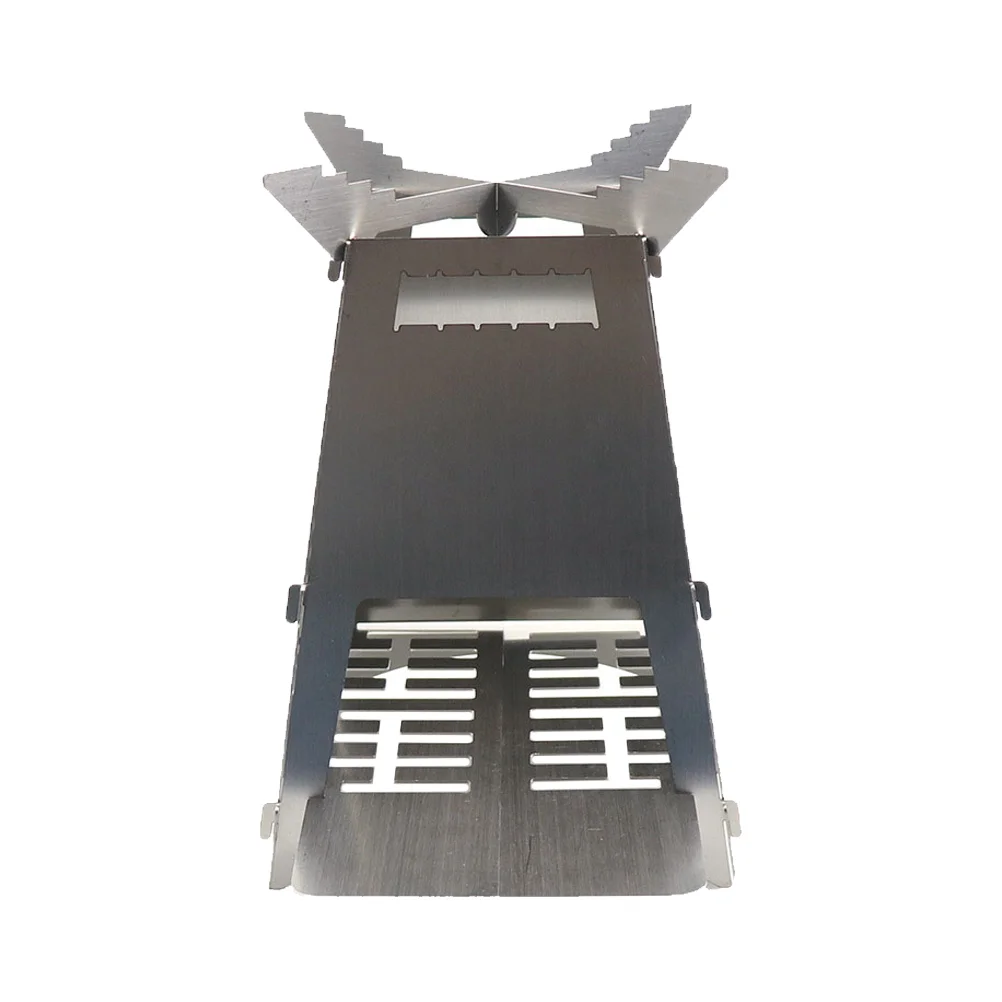 

1Pc Portable Barbecue Grill Outdoor Grill Multifunctional Folding Grill (Silver)