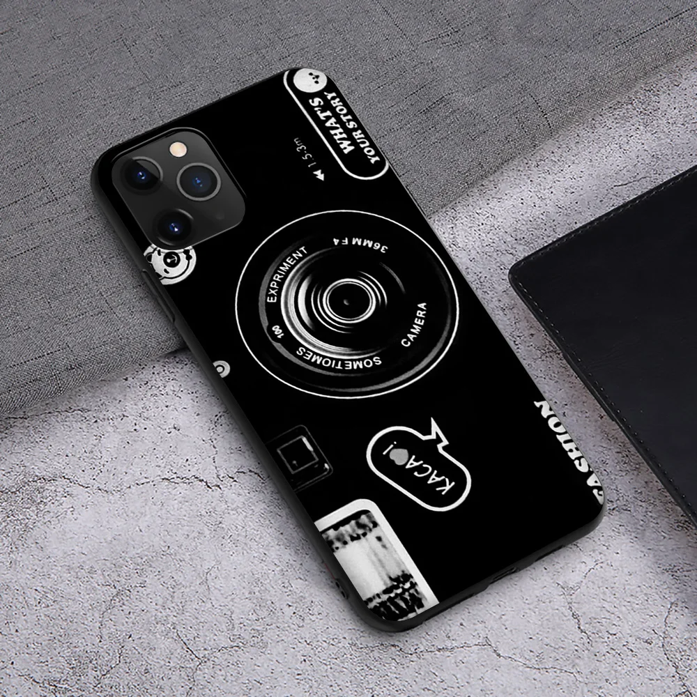 SO172 Vintage Tape Camera Cover Phone Case for Xiaomi Redmi A3X A3 13C 13 Note 12 Pro Pro+
