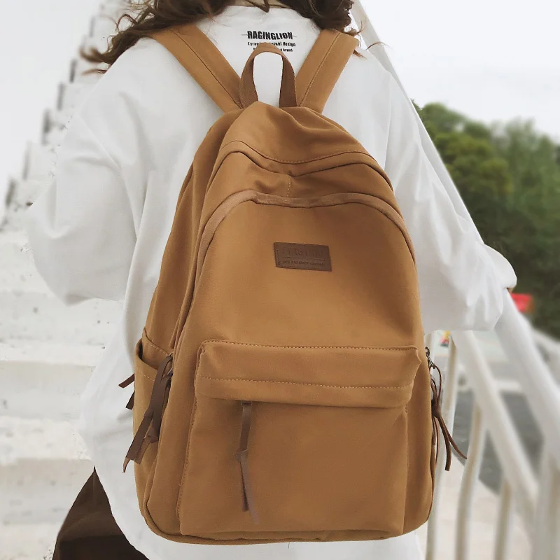 

Men Lady New Laptop SchoolBag Trendy Boy Girl Nylon College Backpack Fashion Travel Male Female Book Women Backpack Student Cool