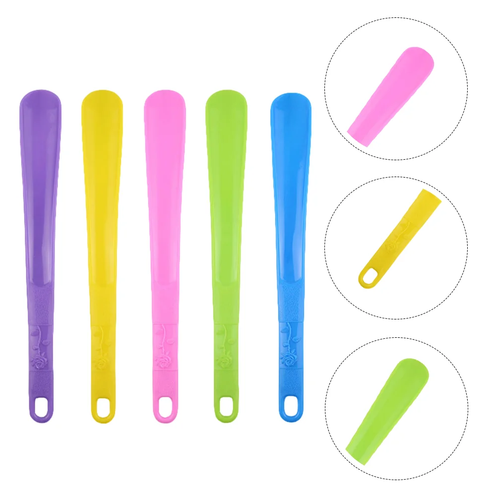 

5pcs Portable Shoe Lifter Colorful Shoe Extractors Shoe Pole for Kids