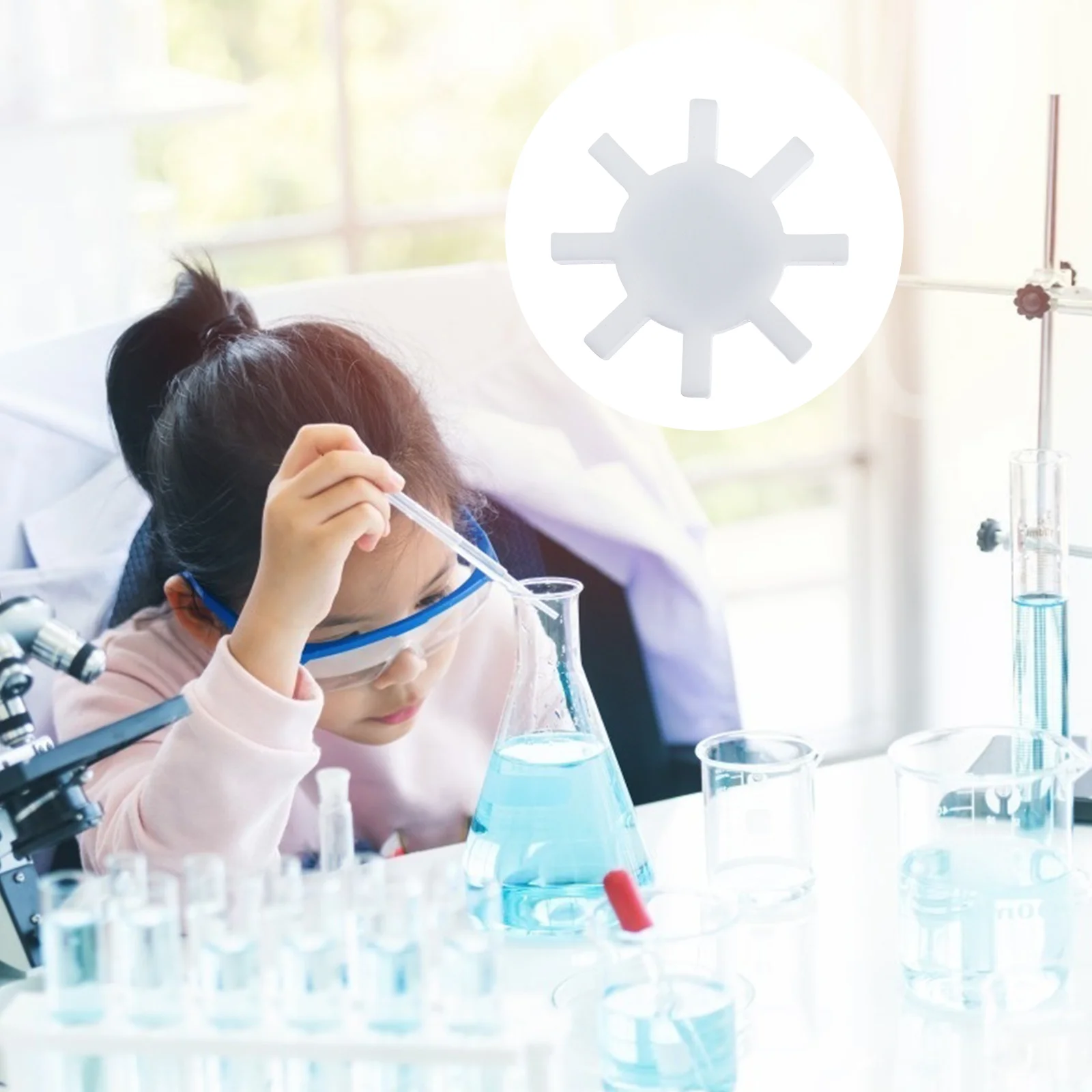 

Magnetic Stirrer Gear Type Octagonal Magneton Stir Bar Stirring Mixer