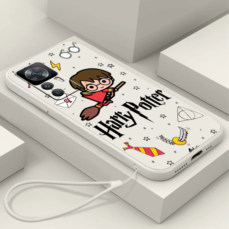 

Cartoon Logo Potters Wand Harries Phone Case For Xiaomi Redmi K50 K40 K40S Gaming K30 10C 10 10X 9A 9 9T 9C 9AT 8 5G Liquid Rope