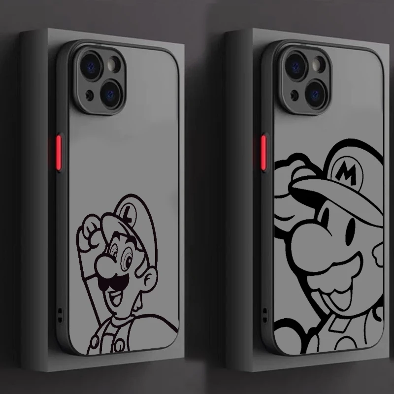 Матовый полупрозрачный чехол для Apple iPhone 16 15 14 13 12 11 XS XR X Pro Max Plus Mini