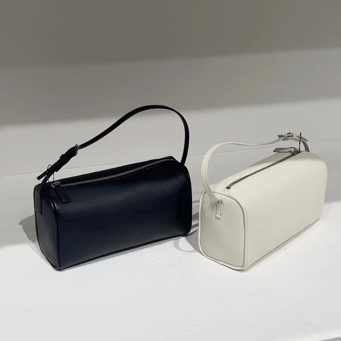 2024 элегантная дизайнерская сумка-держатель для ручек из натуральной кожи