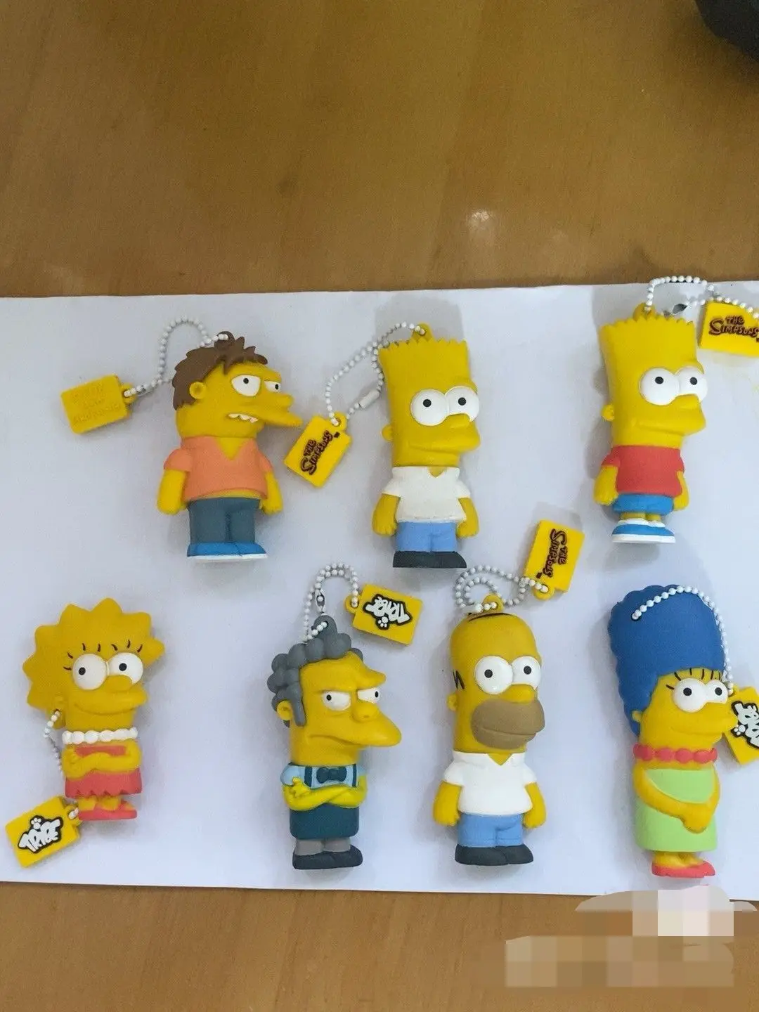 Брелок для ключей с милыми симпатичными героями мультфильма |