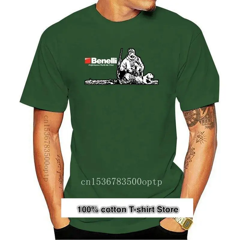 

Camiseta de Benelli Shotguns para hombre y mujer, camisa con Logo impreso, talla S 4Xl, negra, novedad, 010780