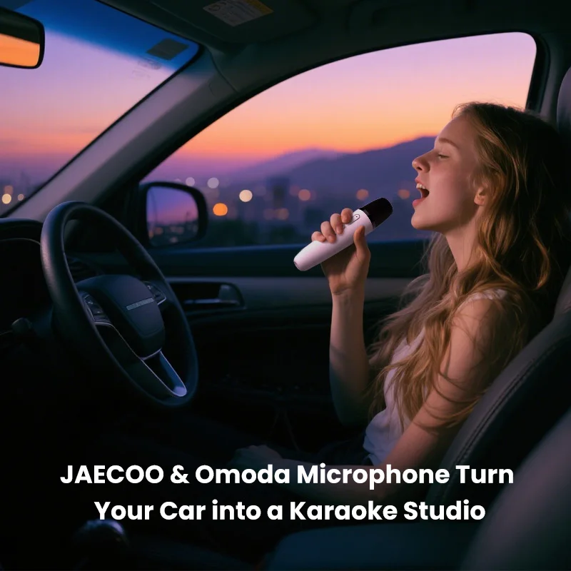 Фото Официальный автомобильный микрофон для караоке Jaecoo & Omoda — совместим с микрофоном для караоке J5, J7, O7, E5 Chery Group №2