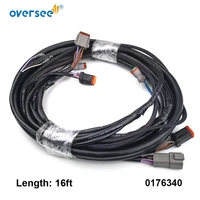 0176340 176340 systemcheck main modular wiring harness cable for evinrude johnson omc outboard motor 5006180 16ft4 87m