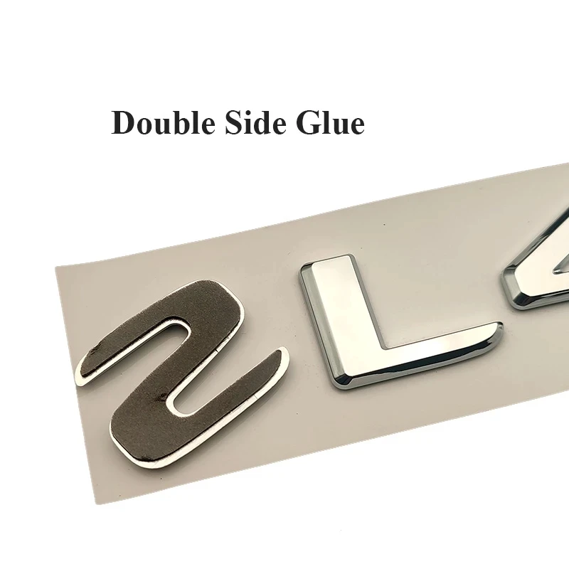 3D логотип SL 43 55 63 65 300 350 400 450 500 550 эмблема буквы наклейка значок багажника