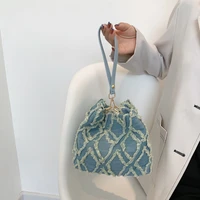 small denim shoulder bags for women 2022 crossbody messenger bag y2k canvas satchel bags designer handbag luxury jeans cutch sac