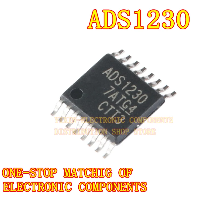 

2PCS/Pack Chip ADS1230 SMD ADS1230IPWR TSSOP -16 analog-to-digital conversion chip