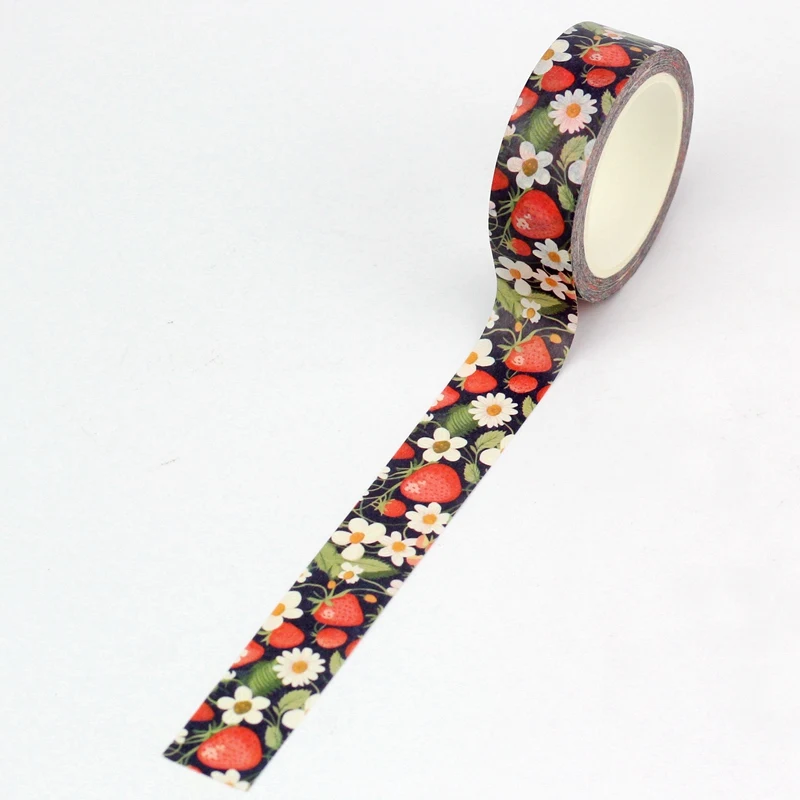 

Декоративная лента GREATHOPE WASHI TAPE с фруктами
